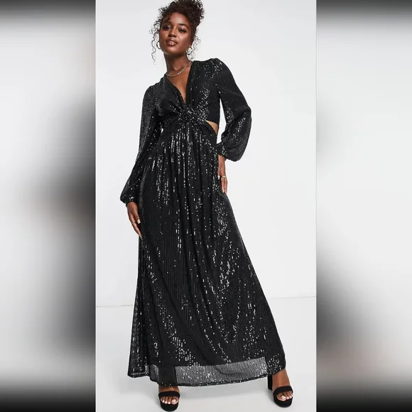 Style Cheat | Dresses | Sequin Maxi Dress In Black | Poshmark Style Cheat | Dresses | Sequin Maxi Dress In Black | Poshmark
